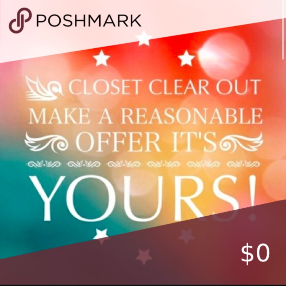 Closet Clear Out! Bundle & Save!